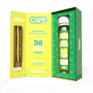 CAPS 3G Hash Hole THCP BADDER Blunts – Citrus Zing