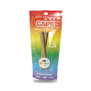 CAPS 2 Pack THC-A Prerolls 2g Total – Rainbow Runtz Indica