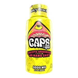 Caps By Good Morels Nano Shots Juicy Peach