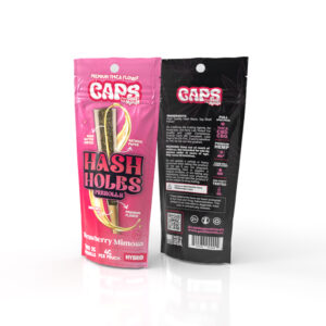 CAPS 2 Pack Hash Holes Prerolls 4g Total – Strawberry Mimosa