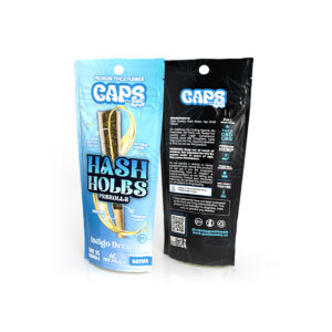 caps 2 pack hash holes prerolls 4g total – indigo dream category: pre rolls