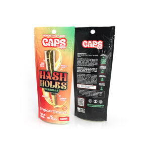 CAPS 2 Pack Hash Holes Prerolls 4g Total – Tropical Trance