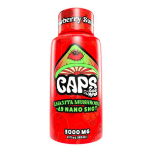 Caps By Good Morels Nano Shots Strawberry Suck